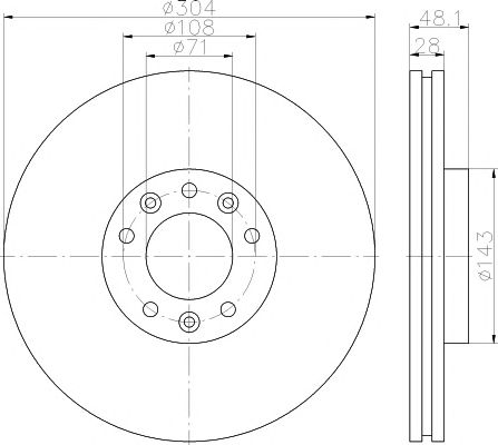 Disc frana