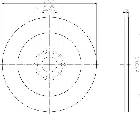 Disc frana