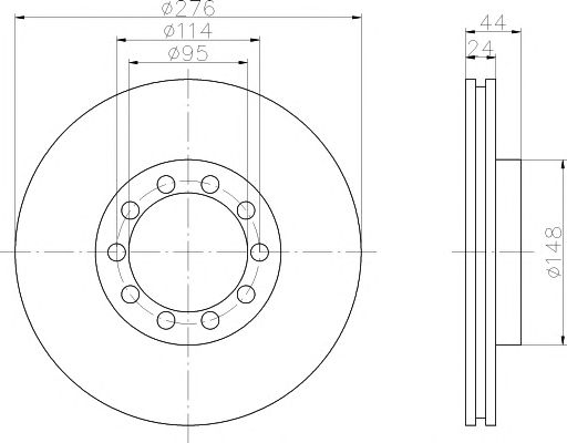 Disc frana