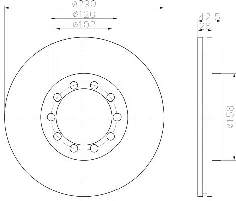 Disc frana