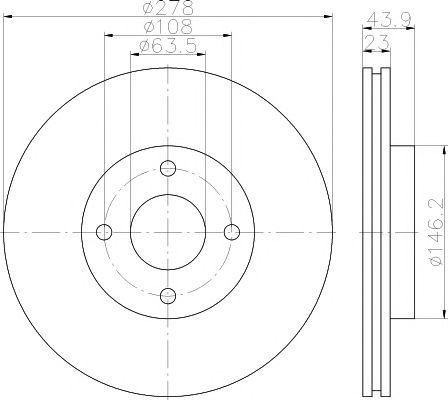 Disc frana