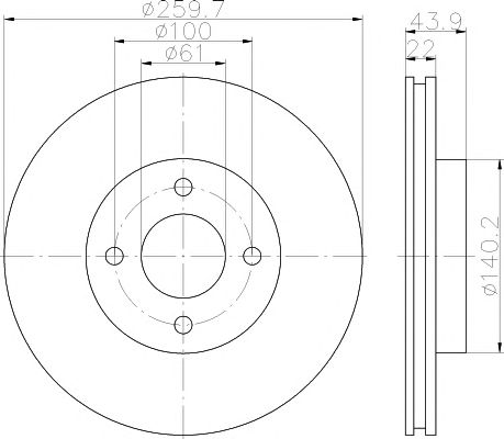 Disc frana