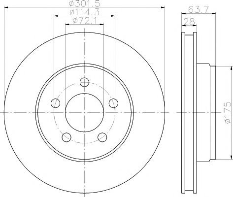 Disc frana