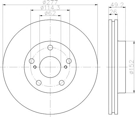 Disc frana