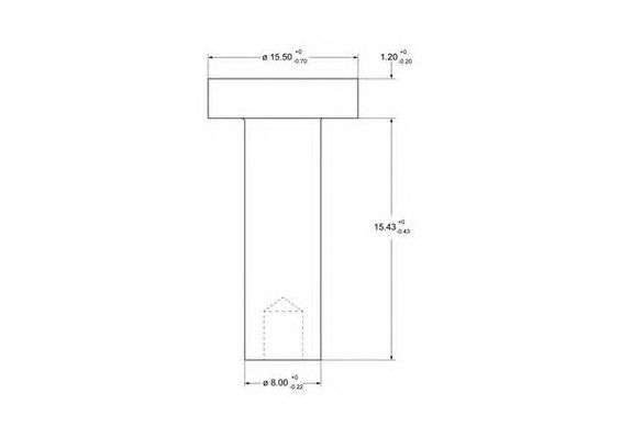 Nit, material frictiune saboti frana