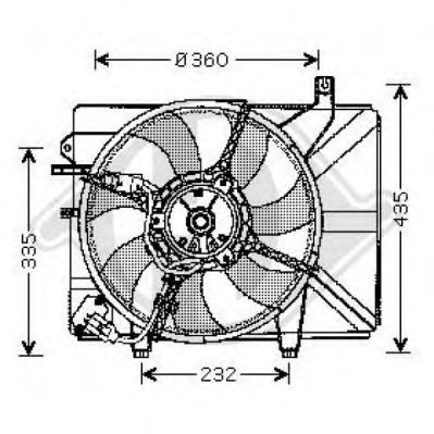 Ventilator, radiator