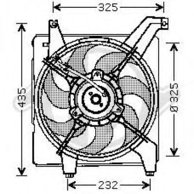 Ventilator, radiator