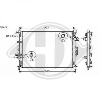 Radiator, racire motor