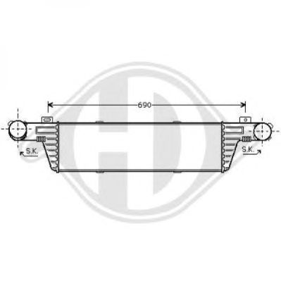 Intercooler, compresor