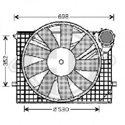 Ventilator, radiator