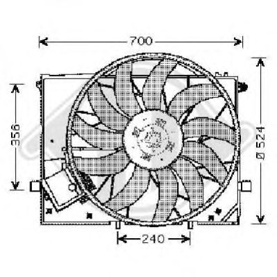 Ventilator, radiator