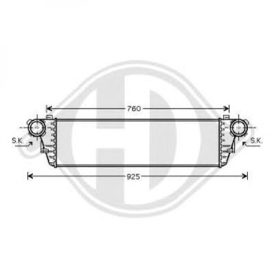 Intercooler, compresor