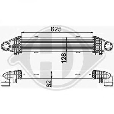 Intercooler, compresor