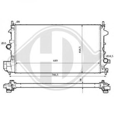 Radiator, racire motor