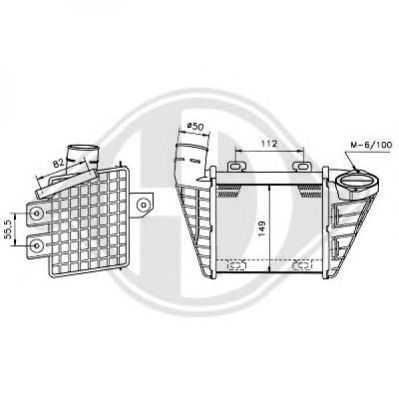 Intercooler, compresor