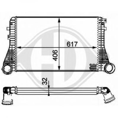 Intercooler, compresor