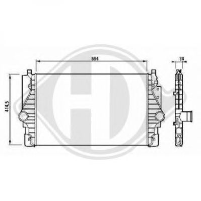 Intercooler, compresor