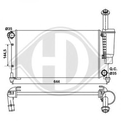 Radiator, racire motor