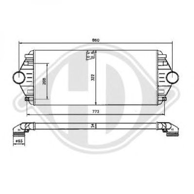 Intercooler, compresor