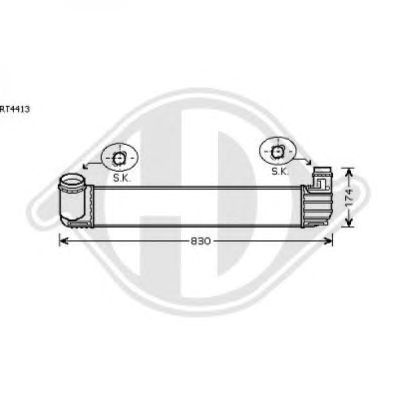 Intercooler, compresor