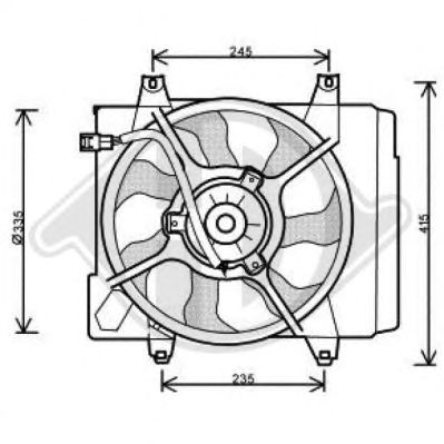 Ventilator, radiator