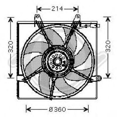 Ventilator, radiator