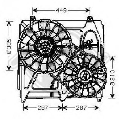 Ventilator, radiator