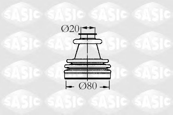 Ansamblu burduf, articulatie planetara PEUGEOT 106/205/306 86X24