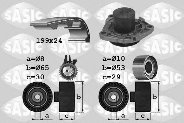 Set pompa apa + curea dintata