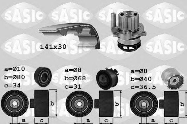 Set pompa apa + curea dintata