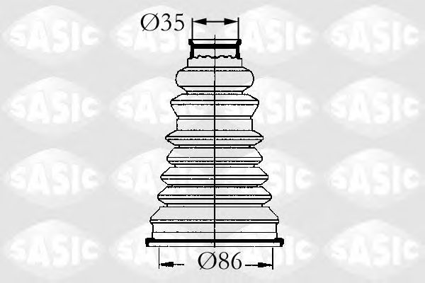 Ansamblu burduf, articulatie planetara RENAULT 19/CLIO 86X26-35