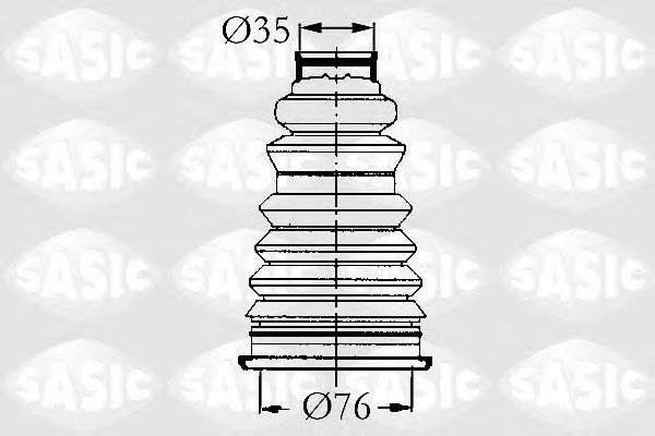 Ansamblu burduf, articulatie planetara RENAULT 19/CLIO 76X26-35