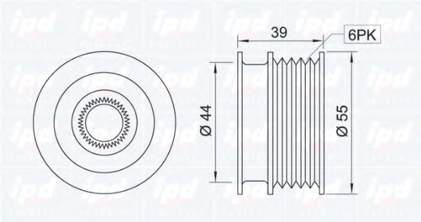 Sistem roata libera, generator