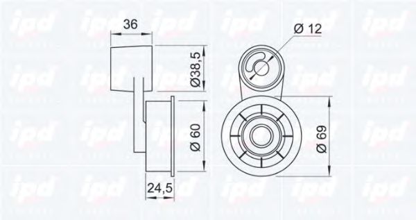 rola intinzator,curea distributie