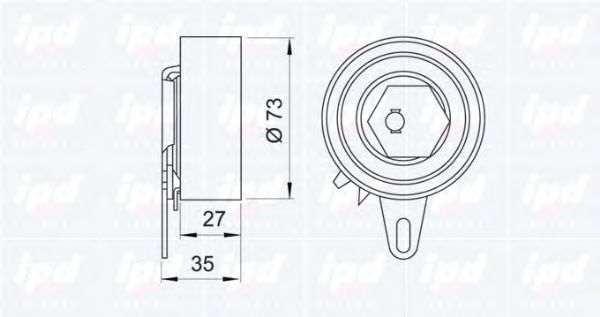 rola intinzator,curea distributie