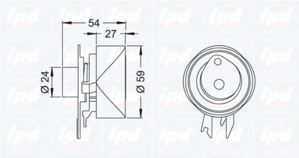 rola intinzator,curea distributie