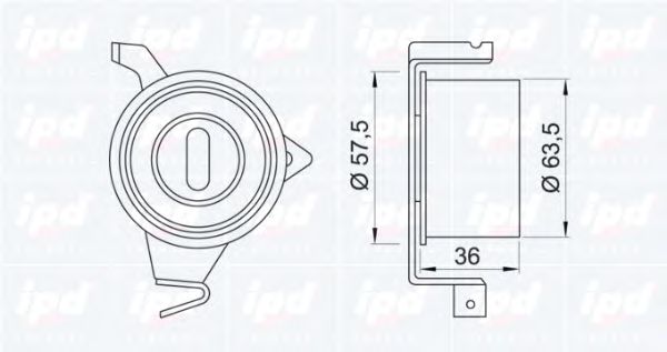 rola intinzator,curea distributie