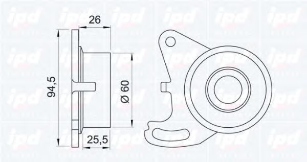 rola intinzator,curea distributie