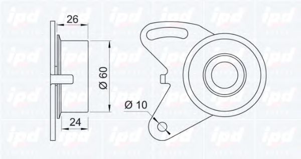 rola intinzator,curea distributie