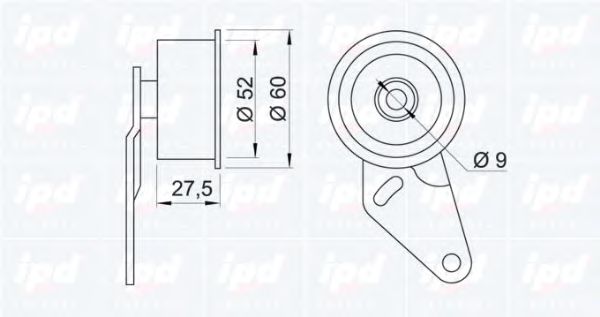 rola intinzator,curea distributie