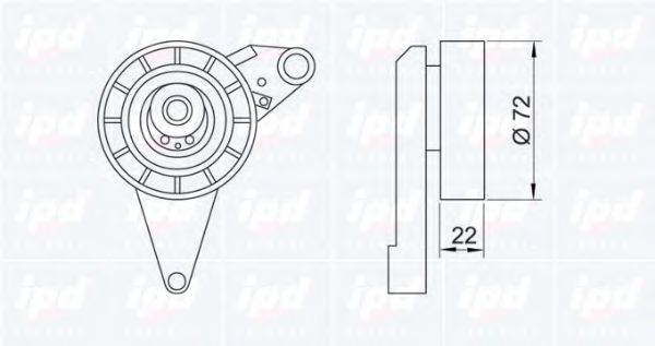 rola intinzator,curea distributie