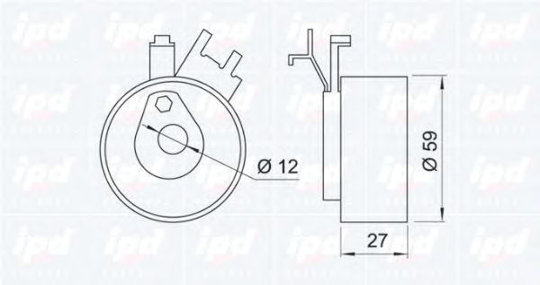 rola intinzator,curea distributie