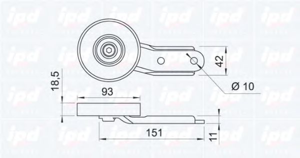 rola intinzator,curea transmisie