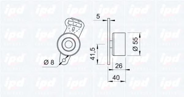 rola intinzator,curea distributie