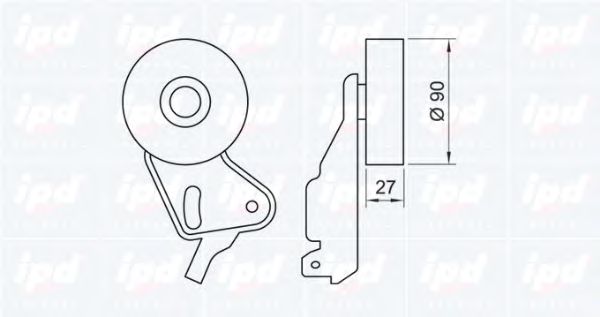 rola intinzator,curea transmisie