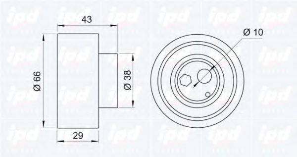 rola intinzator,curea distributie