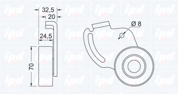 rola intinzator,curea transmisie