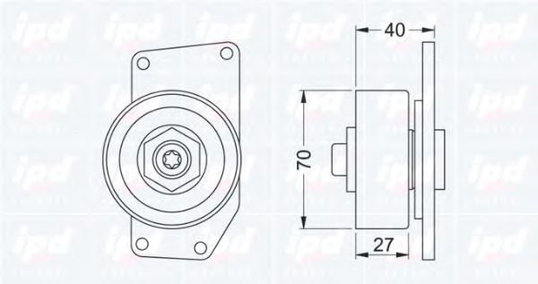 rola intinzator,curea transmisie