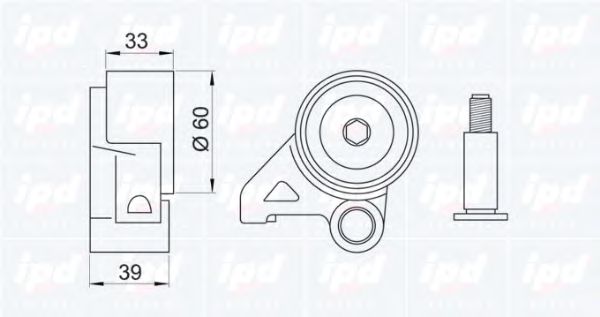 rola intinzator,curea distributie