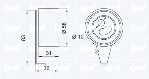 rola intinzator,curea distributie